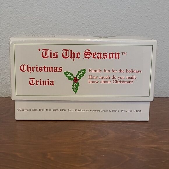 Christmas Trivia Tis The Season Card Game! Excellent Condition - Picture 3 of 8